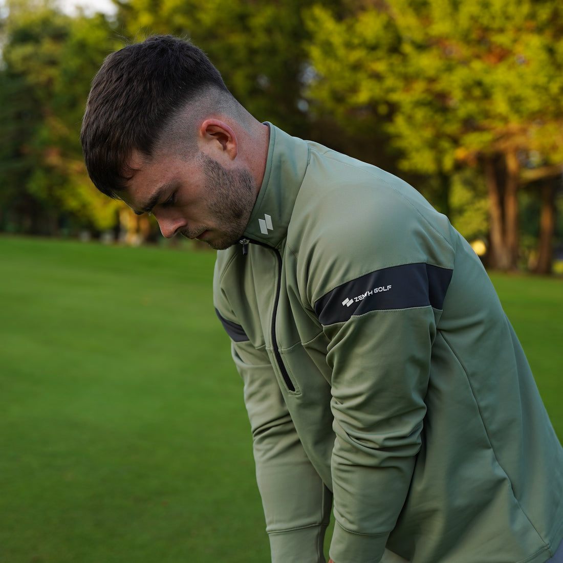 Zenith 1/4 Zip - Pine Green