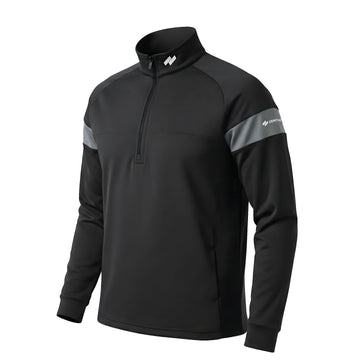 Zenith 1/4 Zip - Jet Black