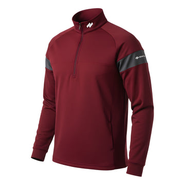 Classic Zenith 1/4 Zip - Burgundy