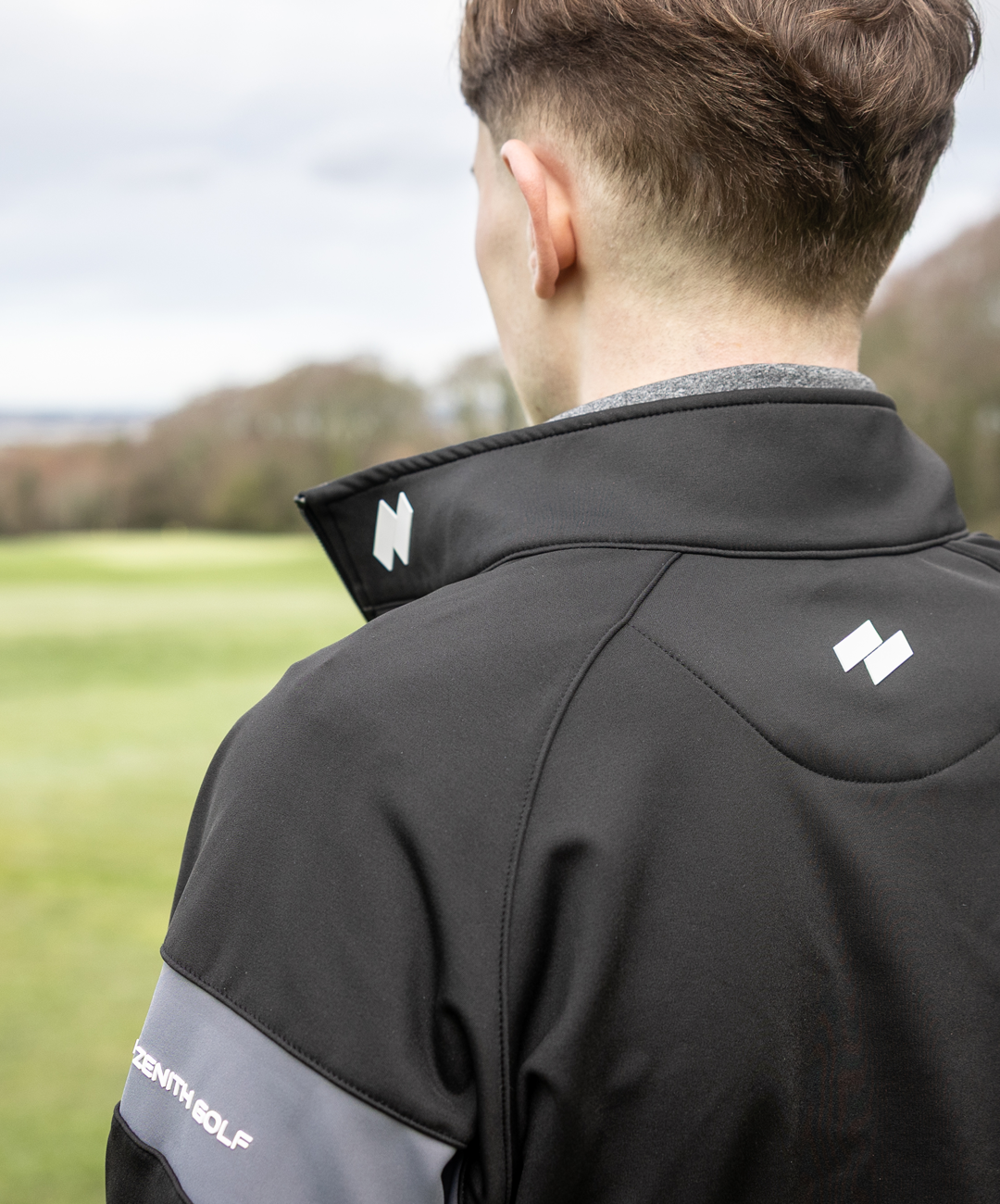 Zenith 1/4 Zip - Jet Black