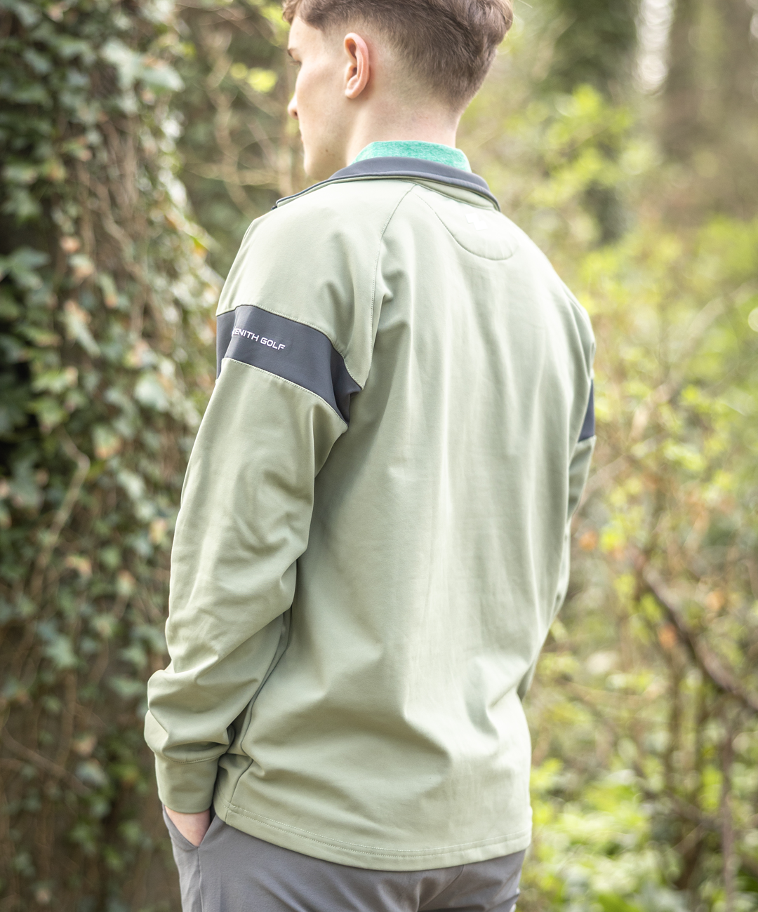 Zenith 1/4 Zip - Pine Green
